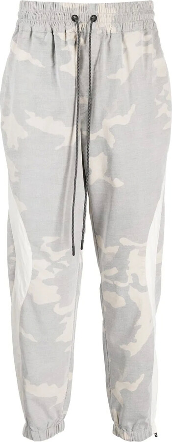 Mostly Heard Rarely Seen Corduroy Camouflage-Print Track Pants