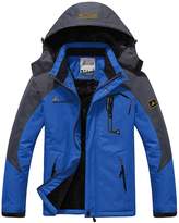 Thumbnail for your product : Sawadikaa Men's Outdoor Waterproof Mountain Fleece Plus Size Ski Jacket Sportwear