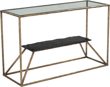 Zuo Hospitality Ranol Console Table Brass