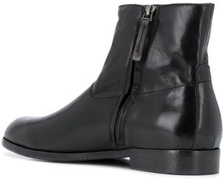 Buttero Low Heel Ankle Boots