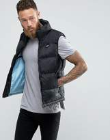 Thumbnail for your product : Schott Nylon Puffer Vest Slim Fit In Black/Black