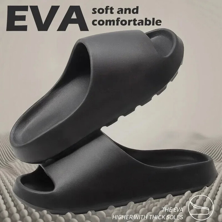 Men & apos;s Slippers Cloud Thick-soled Sandals Summer Fashion Soft Bottom Beach Men Slippers Women & apos;s Sandals EVA Slides Beach Sandals