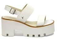 Windsor Smith Women's White Leather Sandals.