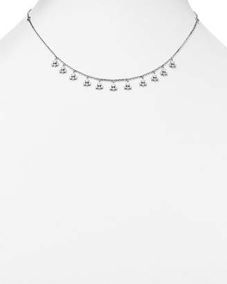 KC Designs Diamond Dangle Station Necklace in 14K White Gold, 1.15 ct. t.w.