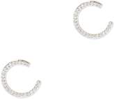 Thumbnail for your product : Adina Reyter Pave Wrap Hoops