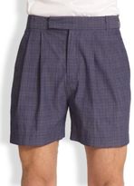 Thumbnail for your product : Richard Chai Pleated Shorts