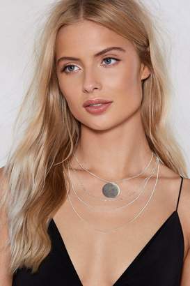 Nasty Gal See You Around Layered Necklace