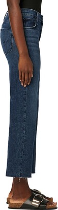 Hudson Rosie High-Rise Wide-Leg Crop Jeans