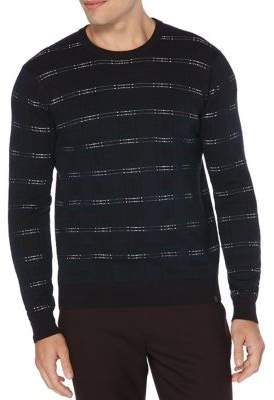 Perry Ellis Cotton-Blend Pullover Sweater