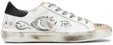 Thumbnail for your product : Golden Goose Super-Star floral print sneakers