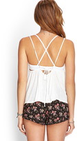 Thumbnail for your product : Forever 21 V-Neck Tie Back Cami