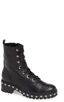 studded combat boot heel
