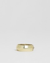 Thumbnail for your product : House Of Harlow Gold Tone White Pave Ring