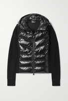 Thumbnail for your product : MONCLER GRENOBLE Fleece-trimmed Quilted Shell Down Jacket - Black