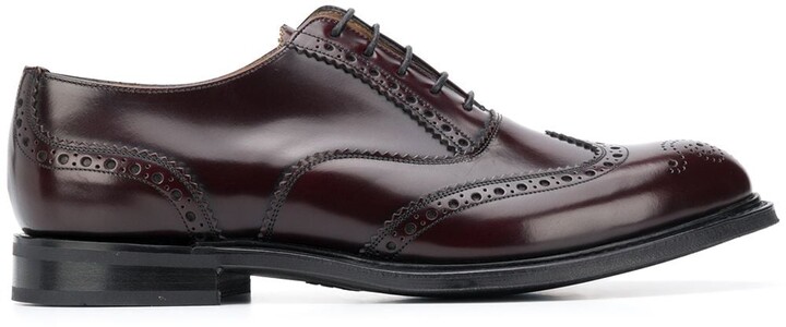 low heel brogues