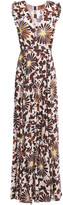 Thumbnail for your product : Missoni Ruffle-trimmed Floral-print Mousseline Maxi Dress