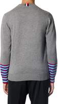 Thumbnail for your product : Tommy Hilfiger Silver Wool Blend Jumper