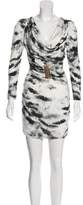 Thumbnail for your product : Just Cavalli Structured Mini Dress White Structured Mini Dress