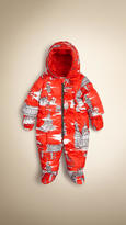 Thumbnail for your product : Burberry London Landmarks Down-Filled Puffer Suit