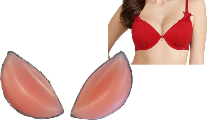SturdyFoot Gel Breast Enhancers/Chicken Fillets Pads/Bra inserts/Bust  booster. Create the perfect cleavage - suitable for A - ShopStyle Bras