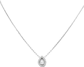 Fred pre-owned white gold Lovelight diamond necklace