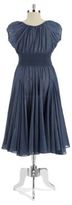 Thumbnail for your product : True Blue GRACE ELEMENTS PLUS Plus Chambray Peasant Dress