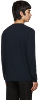 Thumbnail for your product : Giorgio Armani Navy Viscose Sweater