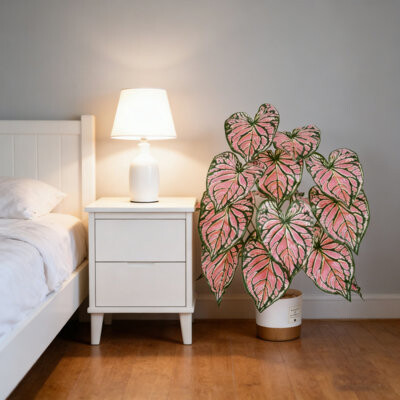 23-27" Tall Artificial Palm Tree With Pot Fake Plant