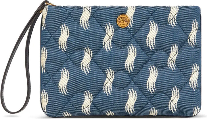 Etro Jacquard Quilted Pouch