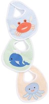Thumbnail for your product : Baby Aspen 'Beach Buddies' Bibs (3-Pack) (Baby)