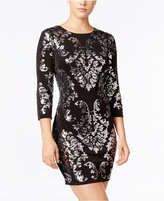 Thumbnail for your product : B. Darlin Juniors' Sequined Lattice-Back Bodycon Dress