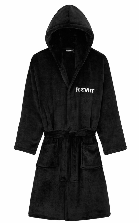 Fortnite Boys Dressing Gown Fleece Hooded Robe Fortnite Gifts for Boys Teens (1112 Years