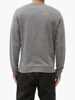 Thumbnail for your product : Sunspel Crew-neck Cotton-jersey Sweatshirt - Dark Grey
