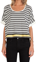 Thumbnail for your product : Sass & Bide Get The Message Tee