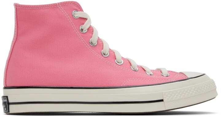 Converse Pink Chuck 70 High Sneakers - ShopStyle