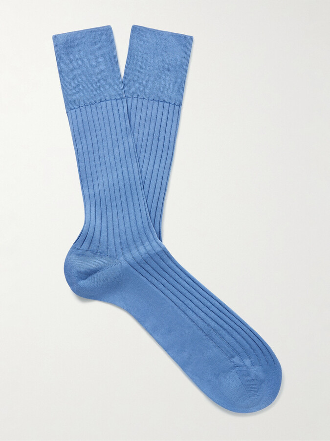 10 Pure Fil Decosse Socks FALKE Mens No 