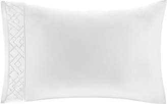 Natori Tsuba Geometric Patterned King Pillowcase, Pair