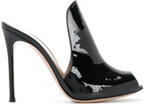 Thumbnail for your product : Gianvito Rossi Peep Toe Mule Pumps