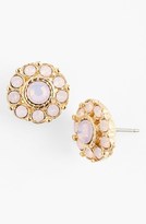 Thumbnail for your product : BP Floral Stone Stud Earrings (Juniors)