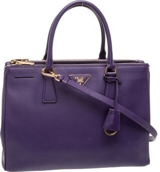 Prada Saffiano Leather Galleria Double Zip Medium