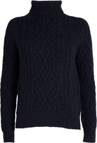 Thumbnail for your product : Johnstons of Elgin Cashmere Celtic Cable-Knit Sweater