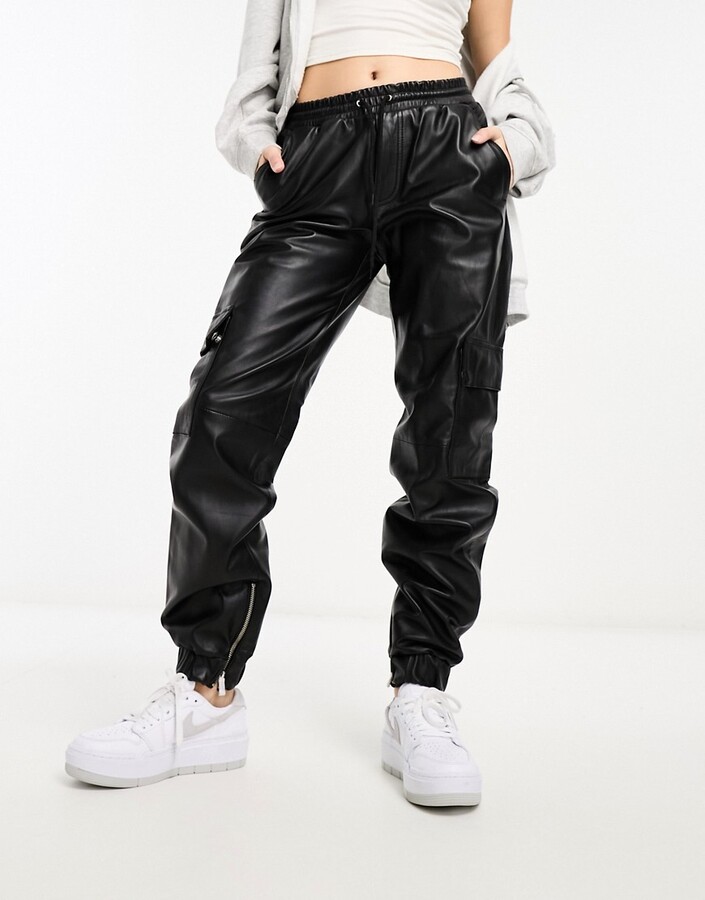 Leather Joggers, Shop The Largest Collection