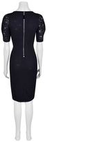 Thumbnail for your product : High Mesh Insert Lace Dress