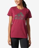 Thumbnail for your product : adidas Metallic Logo T-Shirt, Macy's Exclusive Style