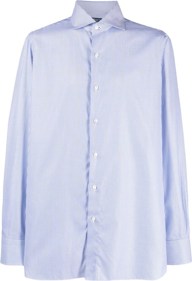 Finamore Striped Cotton Shirt