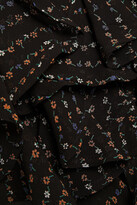 Thumbnail for your product : Ganni Mullin Ruffled Printed Georgette Shirt
