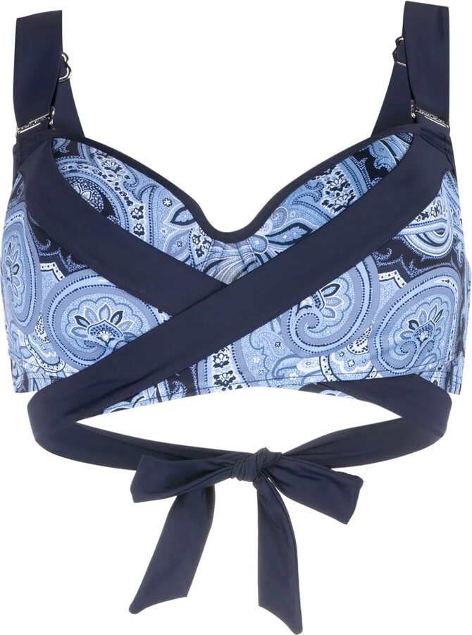 Marlies Dekkers Cache Coeur paisley-print push-up bikini top