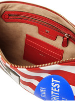 Thumbnail for your product : Anya Hindmarch Daz Georgiana embossed leather clutch