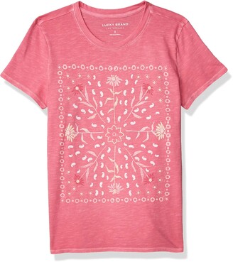 amazon lucky brand womens tops