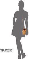 Thumbnail for your product : MCM Gold Visetos Mini Coated-Canvas Drawstring Bucket Bag
